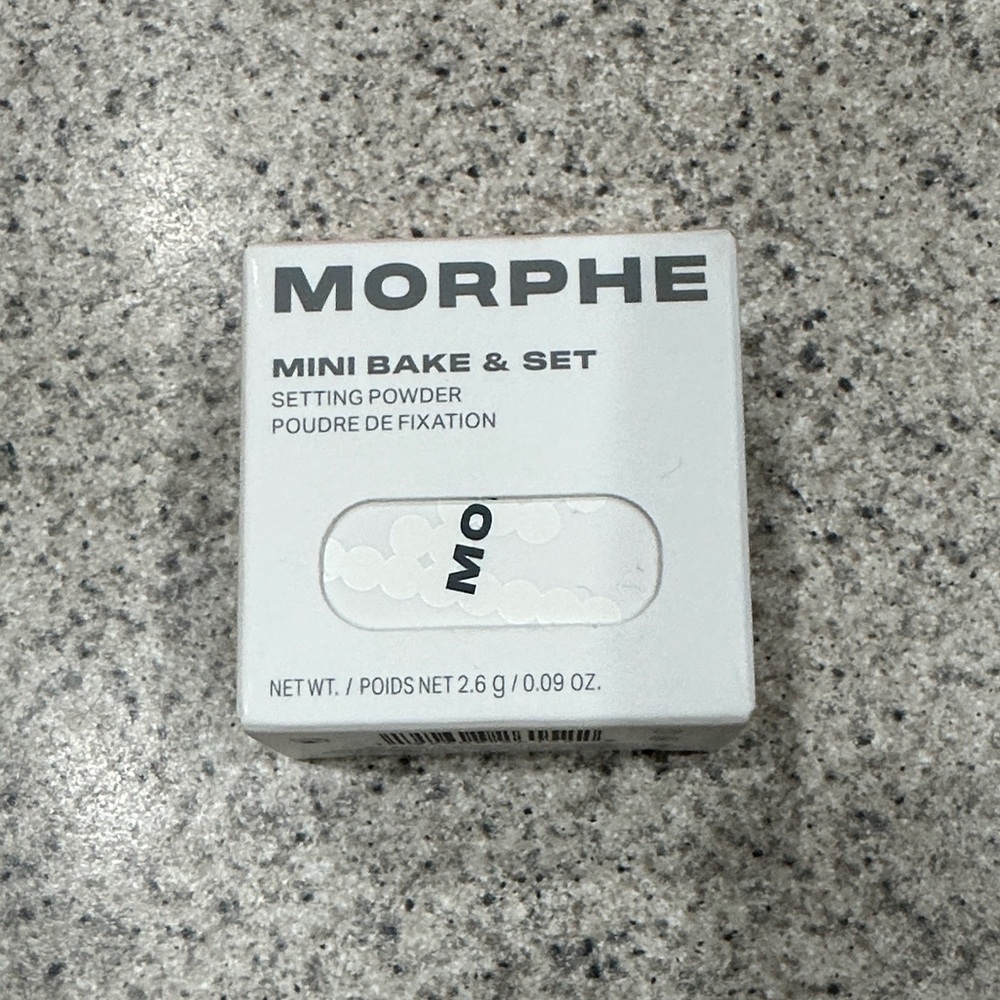 NEW Morphe Mini Bake & Set Setting Powder - Brightening Pink